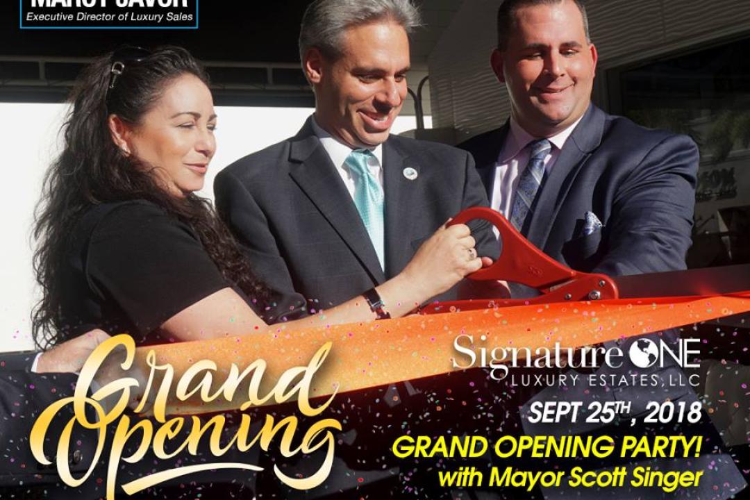 Signature ONE Luxury Estates Earns Boca Raton’s Endorsement and Newest Top Team Member
